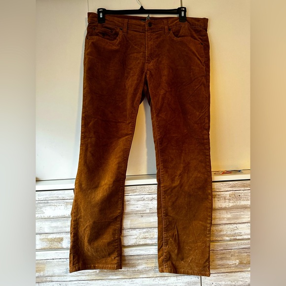 U.S. Polo Assn. Other - U.S. Polo Assn Corduroy Pants 🤎 36x30 Caramel Stretch Straight